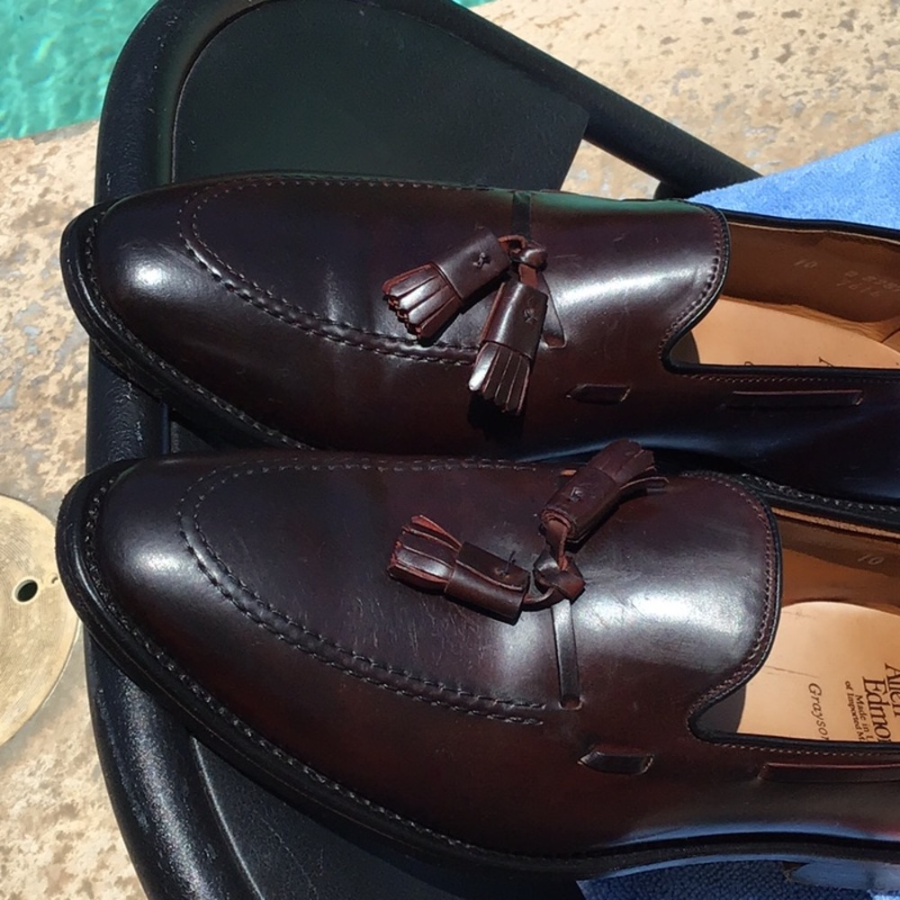 Allen Edmonds Shell Cordovan 10/D Used Conditions… - image 8